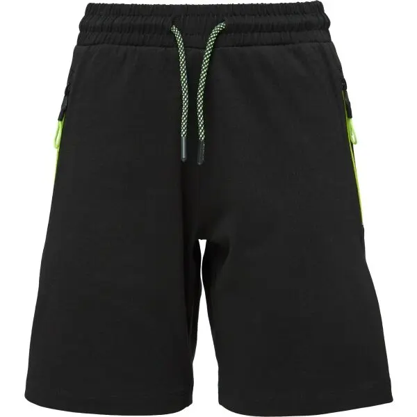 Lotto Lotto VENOT Момчешки шорти за бягане, черно, размер 152-158
