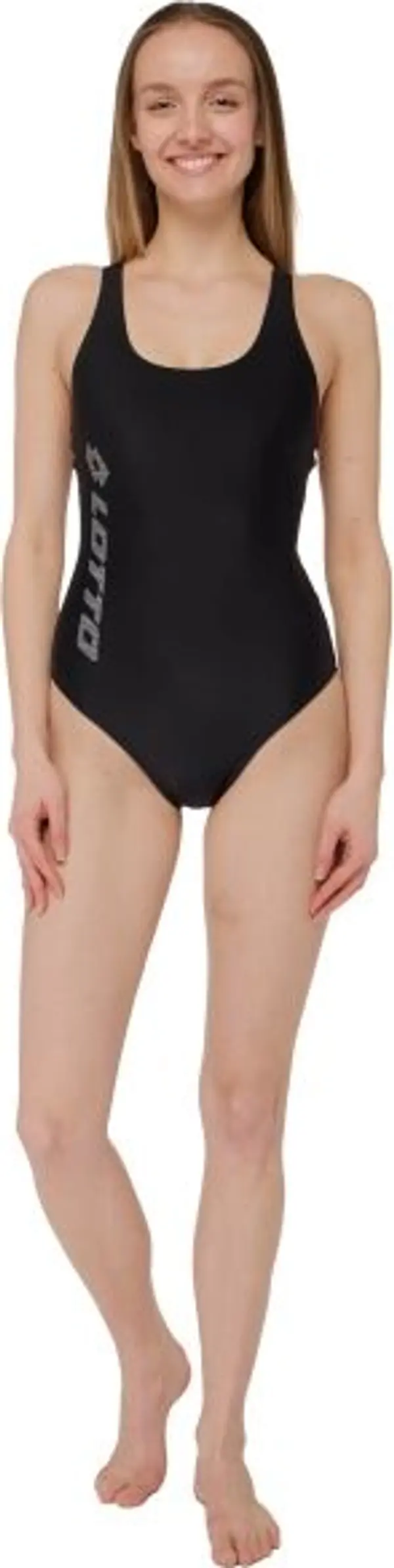 Lotto Lotto VERITY Дамски цял бански, черно, размер