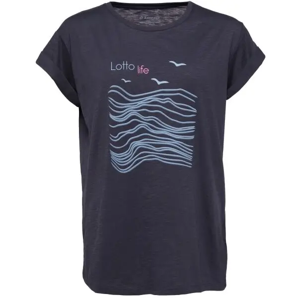 Lotto Lotto WAVE TEE Дамска тениска, тъмносиво, размер