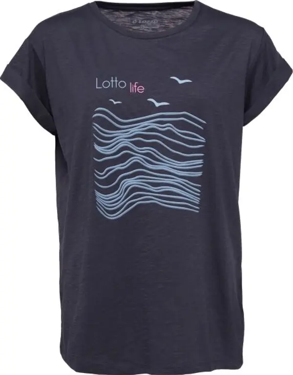 Lotto Lotto WAVE TEE Дамска тениска, тъмносиво, размер
