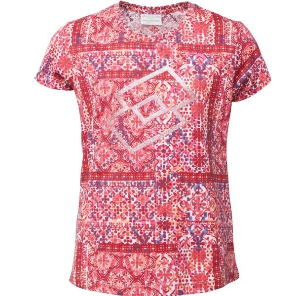 Lotto Lotto WIBI Тениска за момичета, розово, размер