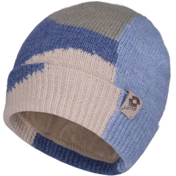 Lotto Lotto WINTY Плетена шапка за момичета, светлосиньо, размер