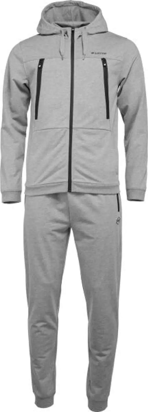 Lotto Lotto WOLF Мъжки спортен комплект, сиво, размер