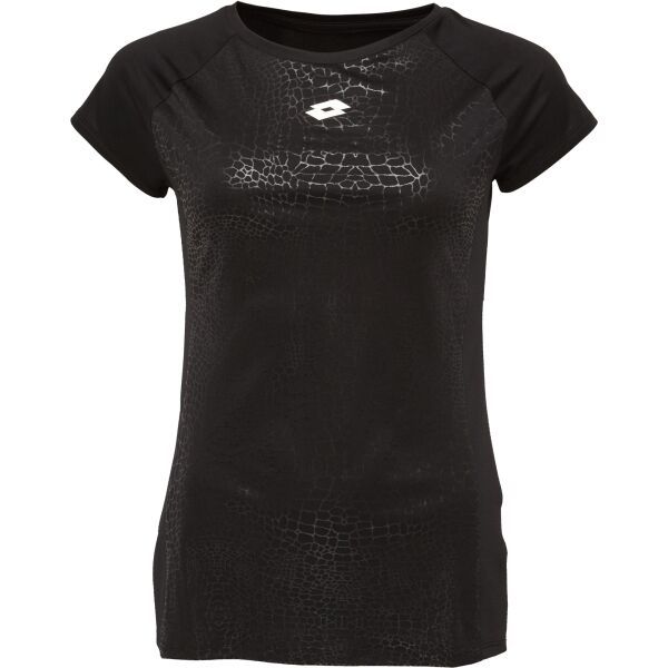 Lotto Lotto WORKOUT PURE TEE Дамска спортна тениска, черно, размер