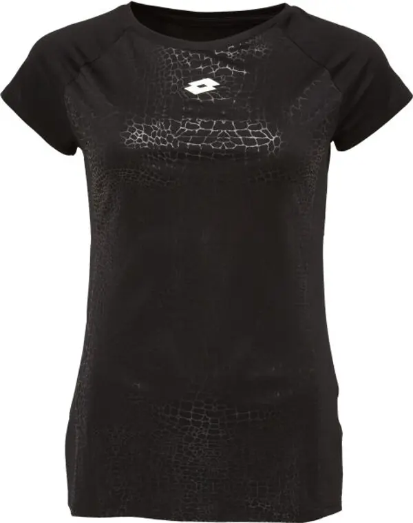 Lotto Lotto WORKOUT PURE TEE Дамска спортна тениска, черно, размер