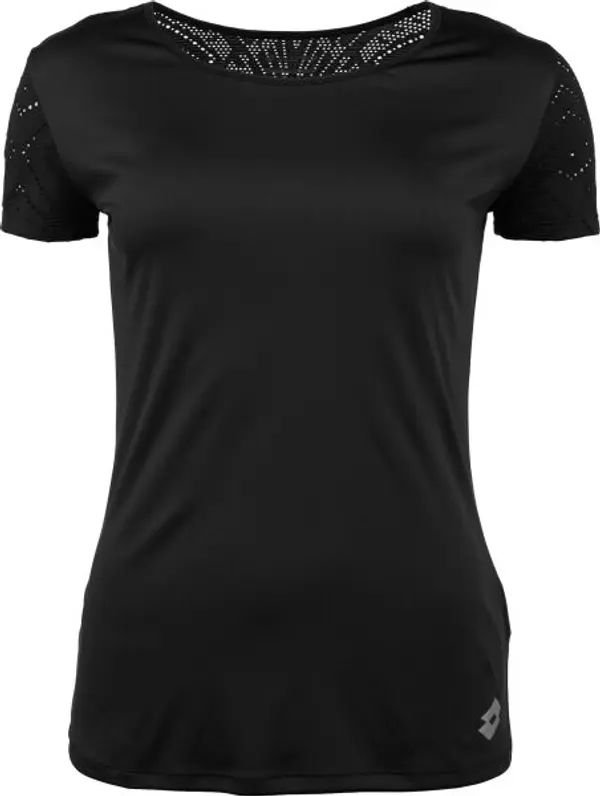 Lotto Lotto WORKOUT TEE W Дамска спортна тениска, черно, размер