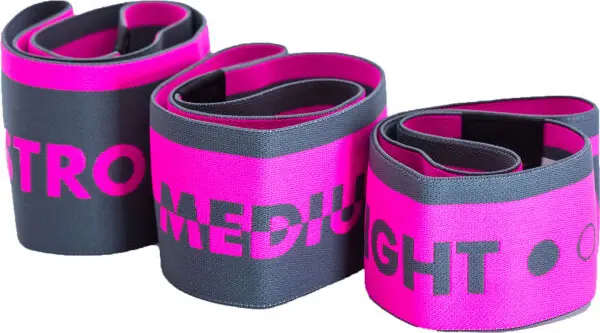 MADMAX MADMAX HIPLOOP - PACK Комплект ластици за тренировки, розово, размер