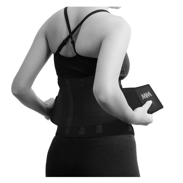 MADMAX MADMAX SLIMMING BELT Пристягащ фитнес колан, черно, размер