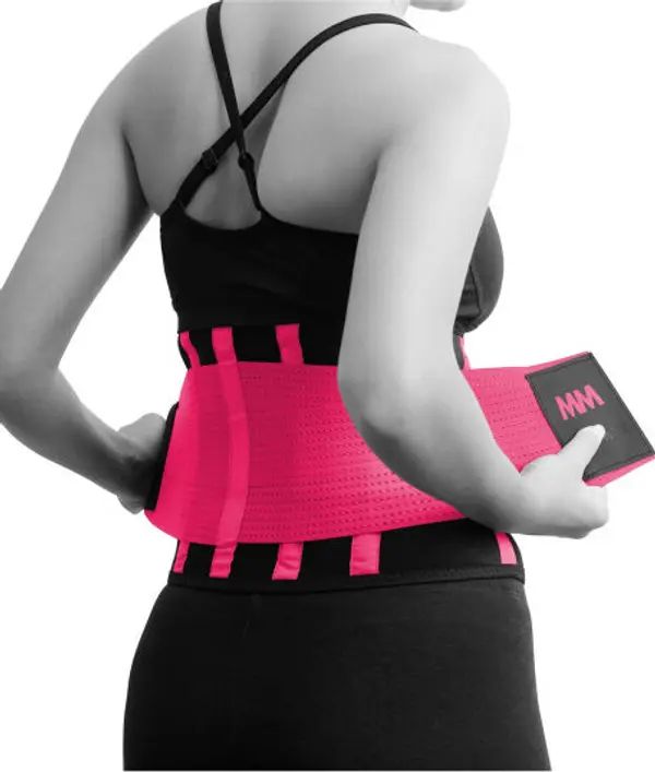 MADMAX MADMAX SLIMMING BELT Пристягащ фитнес колан, розово, размер