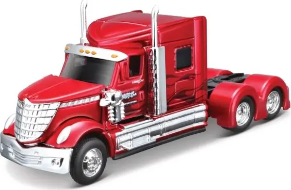 MAISTO MAISTO INTERNATIONAL LONE STAR Метален модел на камион, червено, размер