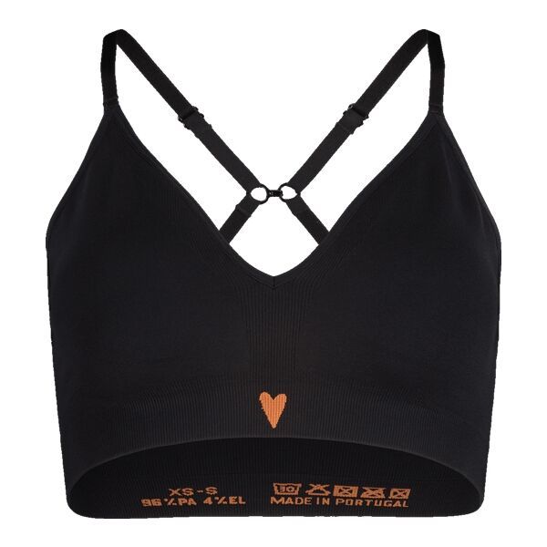 Maloja Maloja CINDRELM Дамски спортен сутиен, черно, размер
