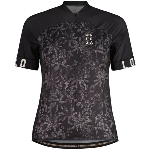 Maloja Maloja ENVALIRAM. 1/2 W Дамска фланелка за колоездене, черно, размер