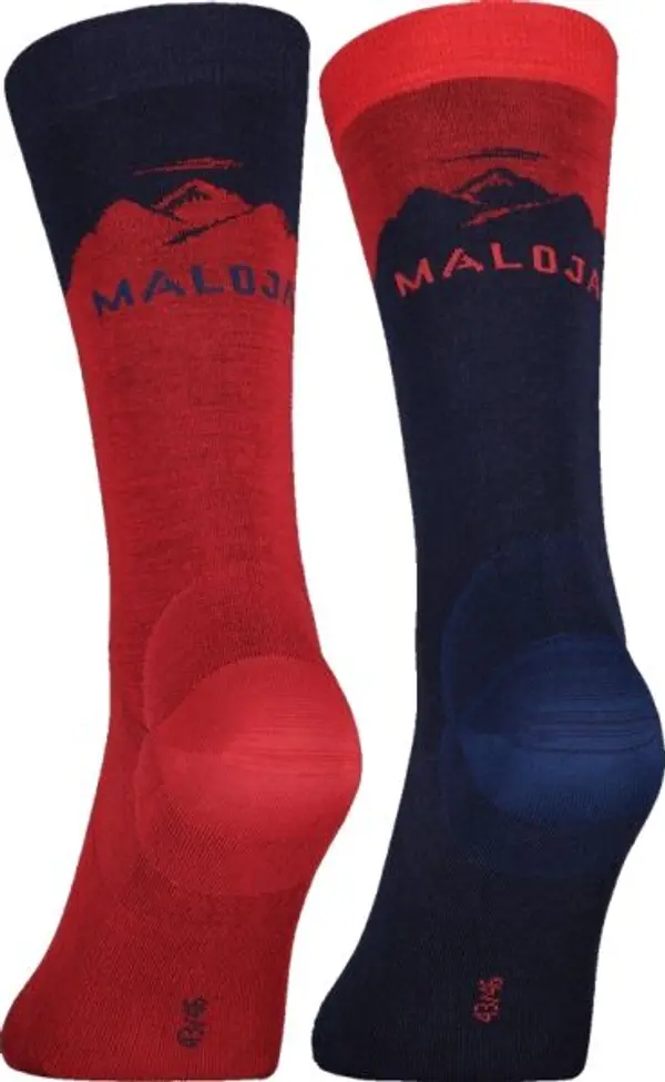 Maloja Maloja HOHNECKM Чорапи, червено, размер 36-38
