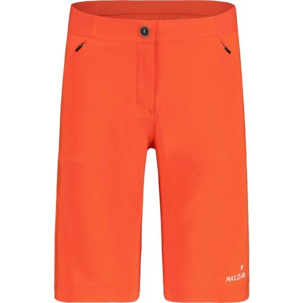 Maloja Maloja ANEMONA W Дамски шорти за колоездене, червено, размер S