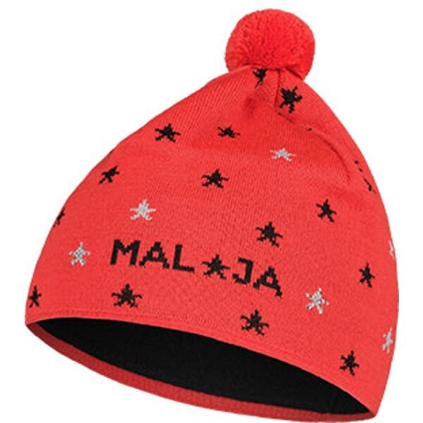 Maloja Maloja BERGBLUMEM Зимна шапка, червено, размер os