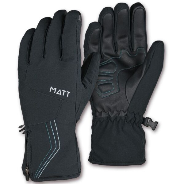 Matt Matt ANAYET JUNIOR GLOVES Детски ски ръкавици, черно, размер