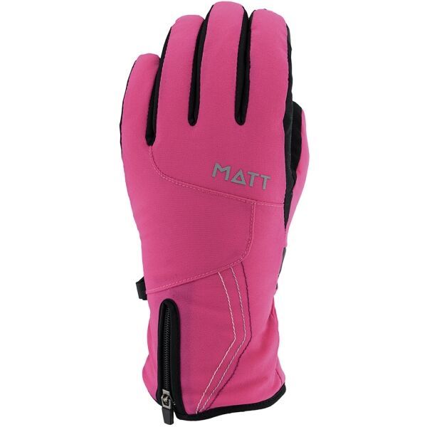 Matt Matt ANAYET JUNIOR GLOVES Детски ски ръкавици, розово, размер