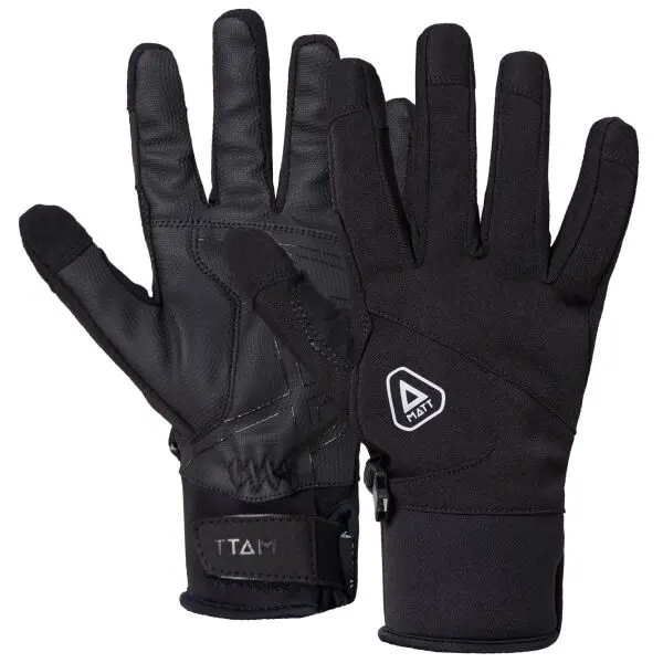 Matt Matt ANETO SKIMO GLOVES Юношески ски ръкавици, черно, размер
