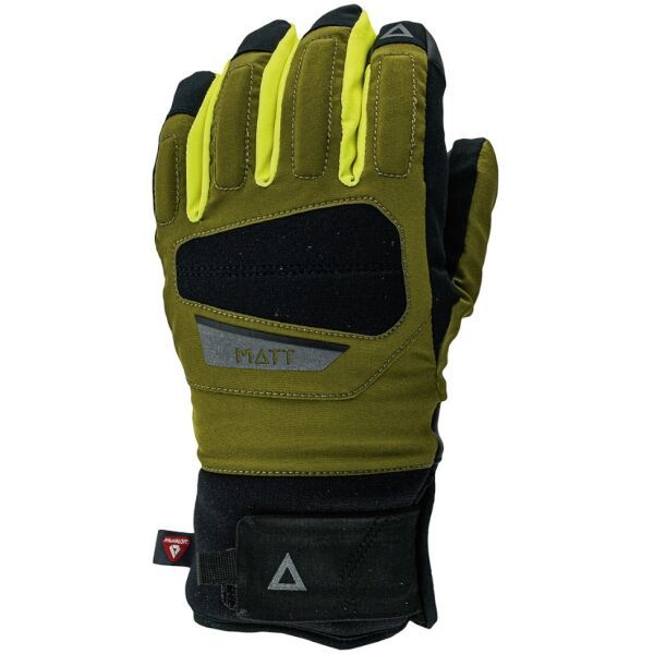 Matt Matt BONDONE Детски ски ръкавици, khaki, размер