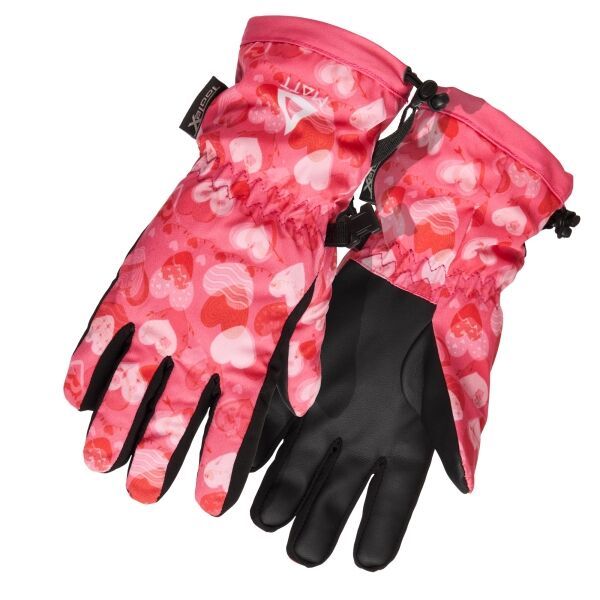 Matt Matt GLOVES Детски ски ръкавици, розово, размер