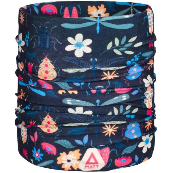 Matt Matt KIDS SCARF COOLMAX ECO Детска кърпа, черно, размер