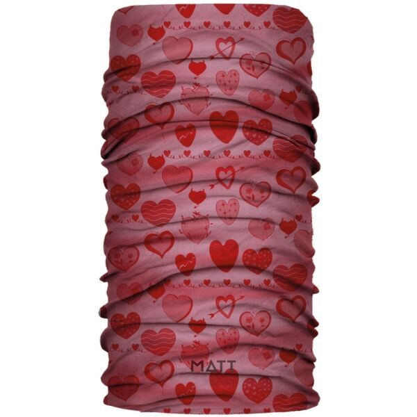 Matt Matt SCARF COOLMAX ECO Детски шал, червено, размер UNI