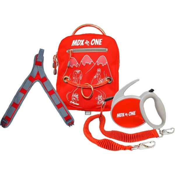 MDXONE MDXONE OX BACKPACK Детски комплект, червено, размер
