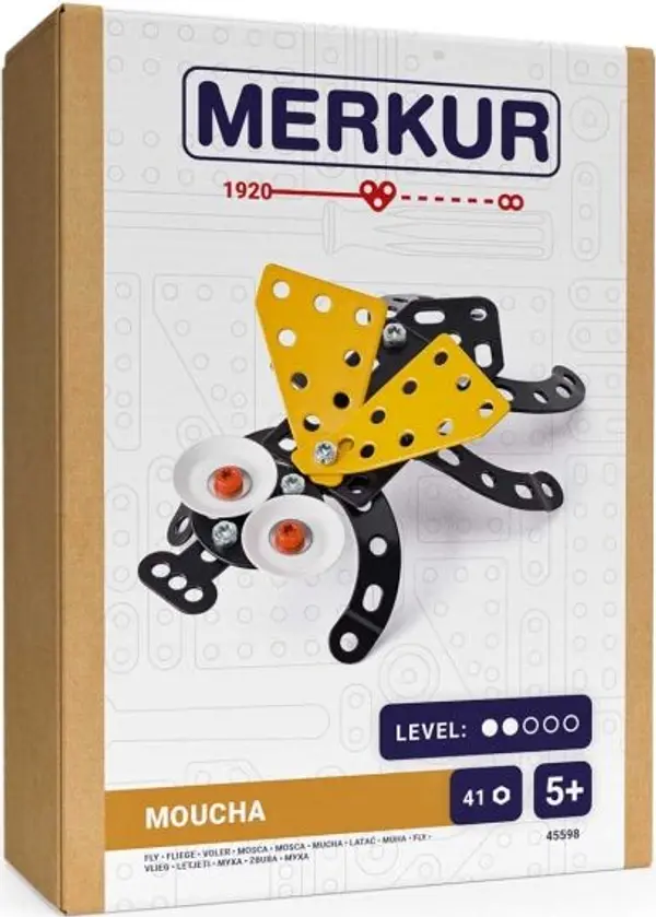 MERKUR MERKUR БРЪМБАР – МУХА Метален модел, микс, размер