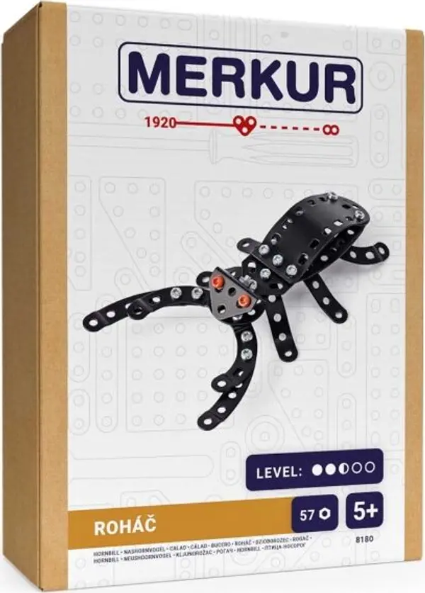 MERKUR MERKUR БРЪМБАР -РОГАЧ Метален модел, микс, размер