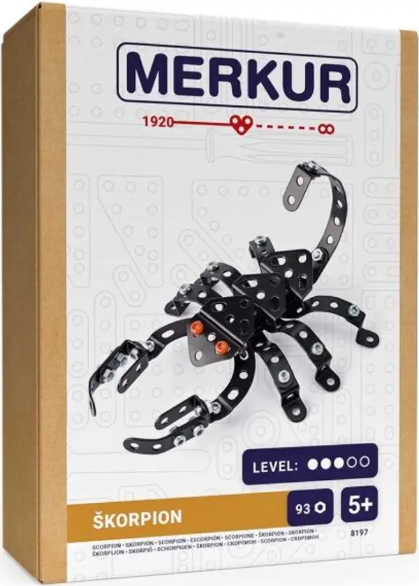 MERKUR MERKUR БРЪМБАР-СКОРПИОН Метален модел, микс, размер