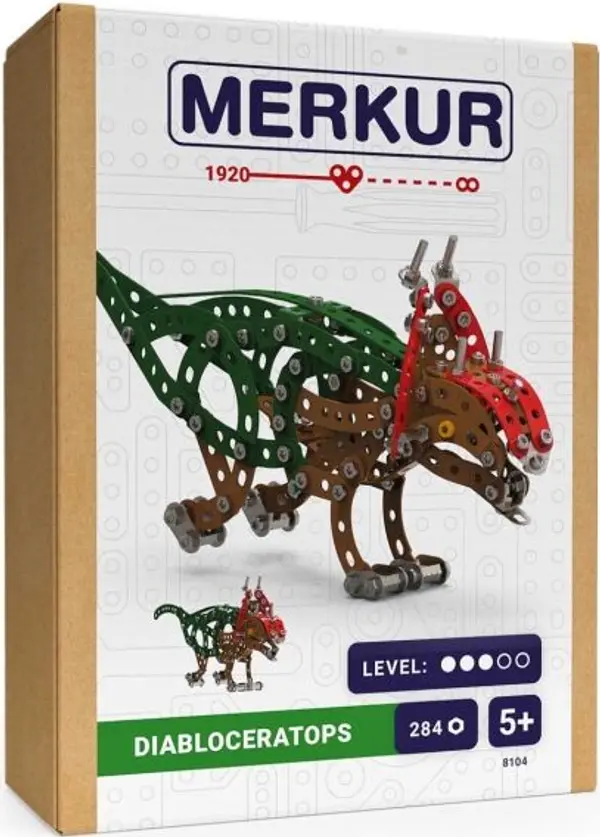 MERKUR MERKUR DINO – DIABLOCERATOPS Метален модел, микс, размер