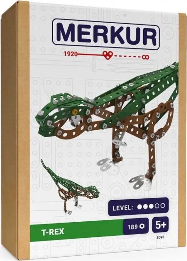 MERKUR MERKUR DINO - TYRANOSAURUS REX Метален модел, микс, размер