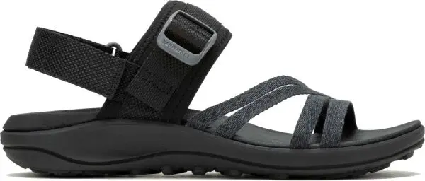 Merrell Merrell DISTRICT 4 BACKSTRAP Дамски  сандали, черно, размер 37