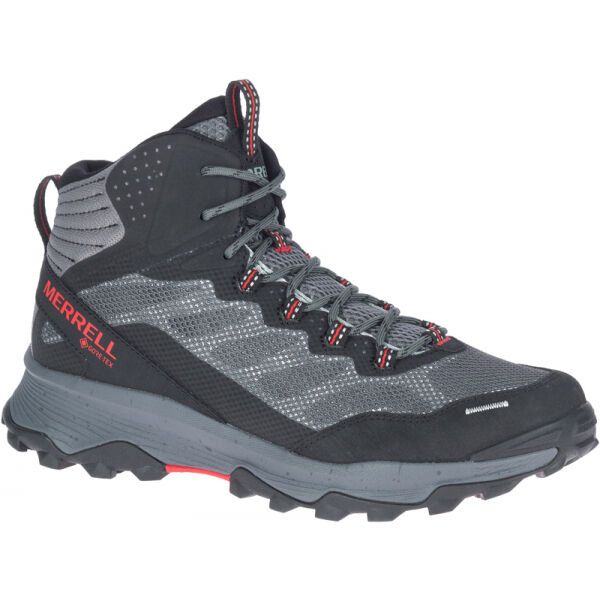 Merrell Merrell SPEED STRIKE MID WP Мъжки туристически обувки, сиво, размер 41.5
