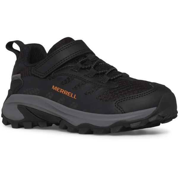 Merrell Merrell MOAB SPEED 2 LOW A/C WTRPF Детски туристически обувки, черно, размер 35
