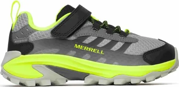 Merrell Merrell MOAB SPEED 2 LOW A/C WTRPF Детски туристически обувки, сиво, размер 33