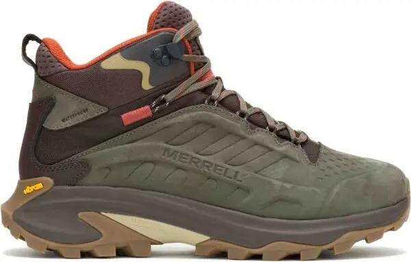 Merrell Merrell MOAB SPEED 2 LTR MID WP Мъжки туристически обувки, khaki, размер 42