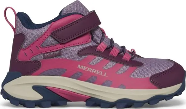 Merrell Merrell MOAB SPEED 2 MID A/C WTRPF Детски туристически обувки, лилаво, размер 31