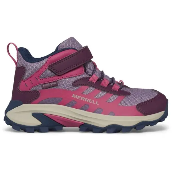 Merrell Merrell MOAB SPEED 2 MID A/C WTRPF Детски туристически обувки, лилаво, размер 32