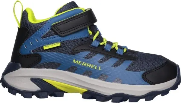 Merrell Merrell MOAB SPEED 2 MID A/C WTRPF Детски туристически обувки, тъмносин, размер 29