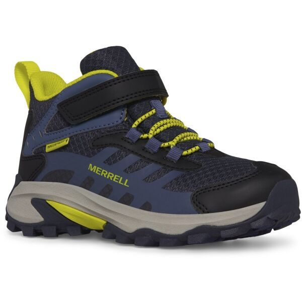 Merrell Merrell MOAB SPEED 2 MID A/C WTRPF Детски туристически обувки, тъмносин, размер 32