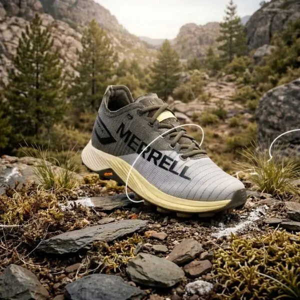 Merrell Merrell MTL LONG SKY 2 MATRYX Мъжки обувки за бягане, сиво, размер 46