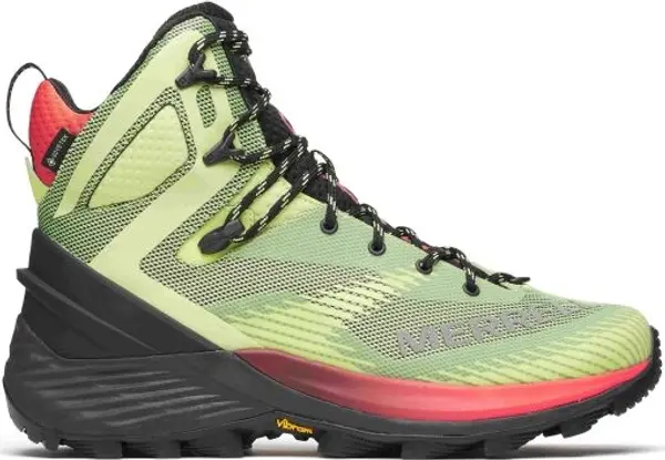 Merrell Merrell ROGUE HIKER MID GTX Мъжки туристически обувки, светло-зелено, размер 41.5