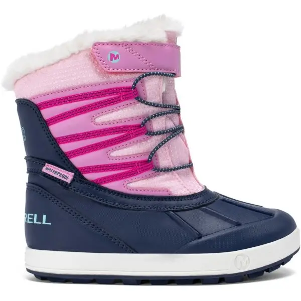 Merrell Merrell SNOW BANK 5.0 WP Зимни обувки за момичета, розово, размер 33
