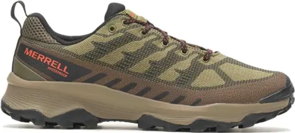 Merrell Merrell SPEED ECO WP Мъжки туристически обувки, khaki, размер 41.5