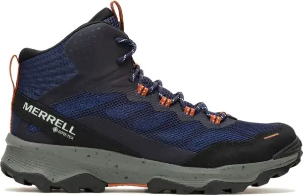 Merrell Merrell SPEED STRIKE MID GTX Мъжки туристически обувки, тъмносин, размер 46.5