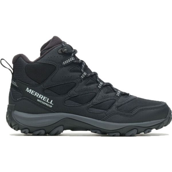 Merrell Merrell WEST RIM SPORT THERMO MID WP Мъжки туристически обувки, черно, размер 43.5