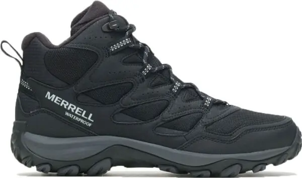 Merrell Merrell WEST RIM SPORT THERMO MID WP Мъжки туристически обувки, черно, размер 44