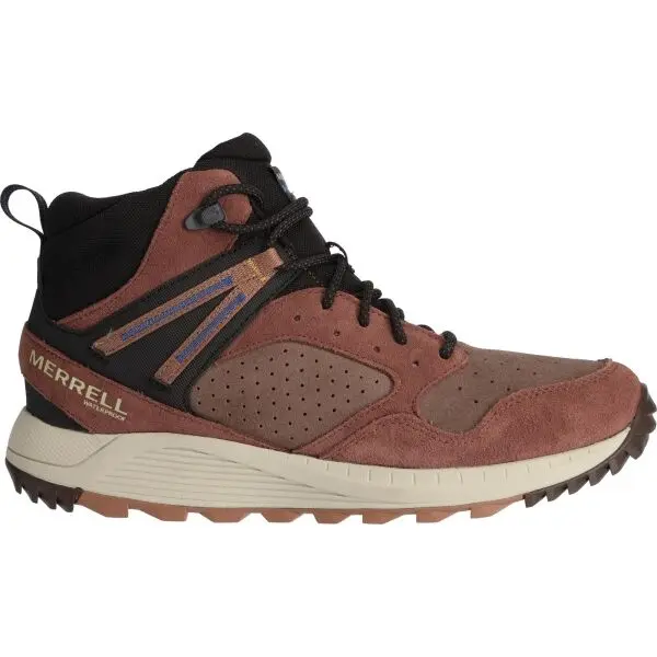 Merrell Merrell WILDWOOD SNEAKER BOOT MID WP Мъжки аутдор обувки, кафяво, размер 45