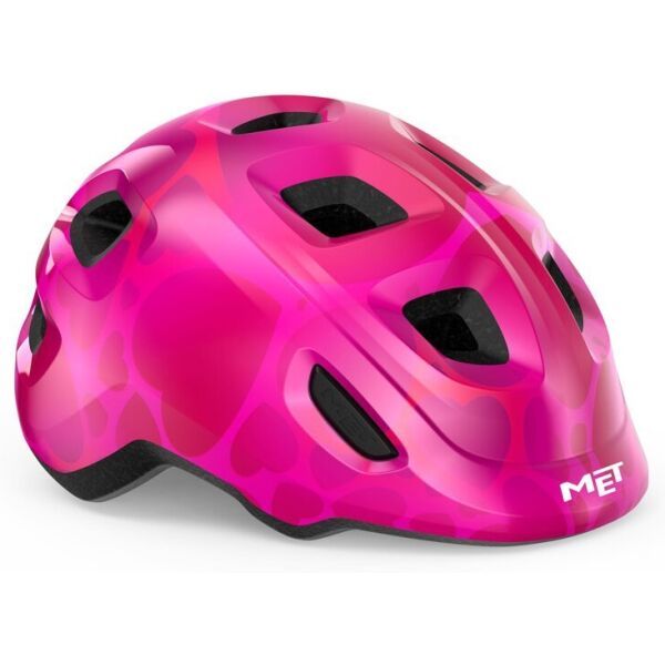 Met Met HOORAY Детска каска за колоездене, розово, размер
